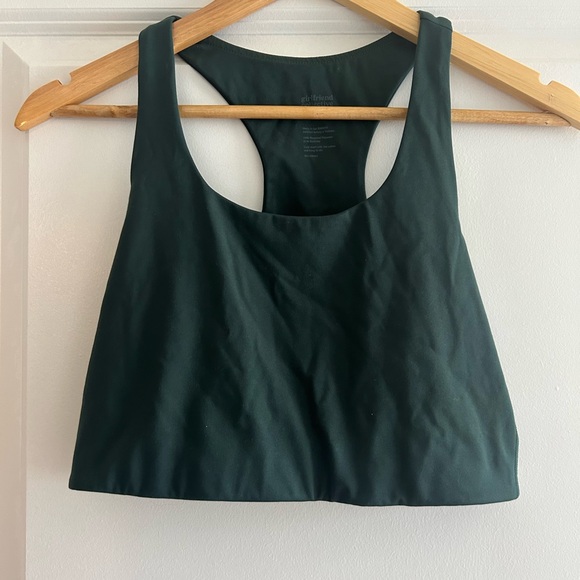 Girlfriend Collective Paloma racerback Sports Bra - Picture 1 of 4